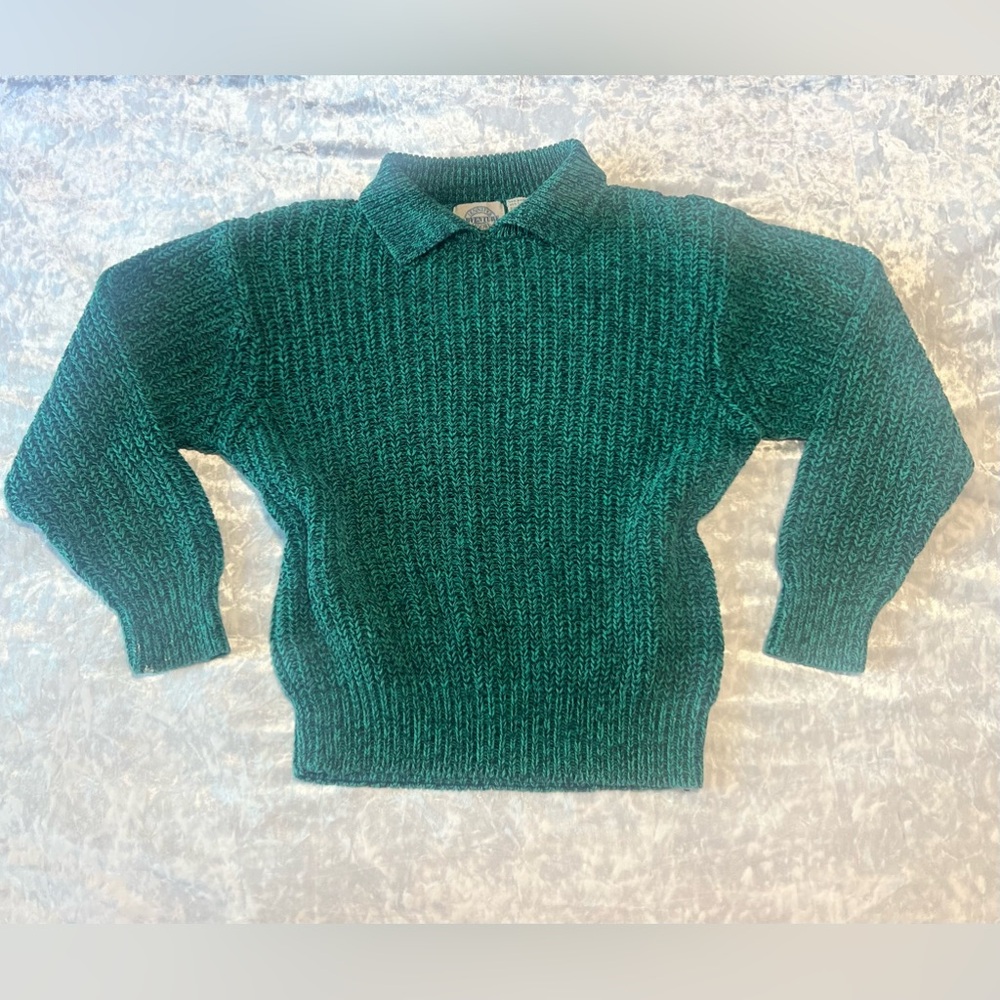 Vintage Jennifer Moore "Adventure" Chunky-Knit Sweater